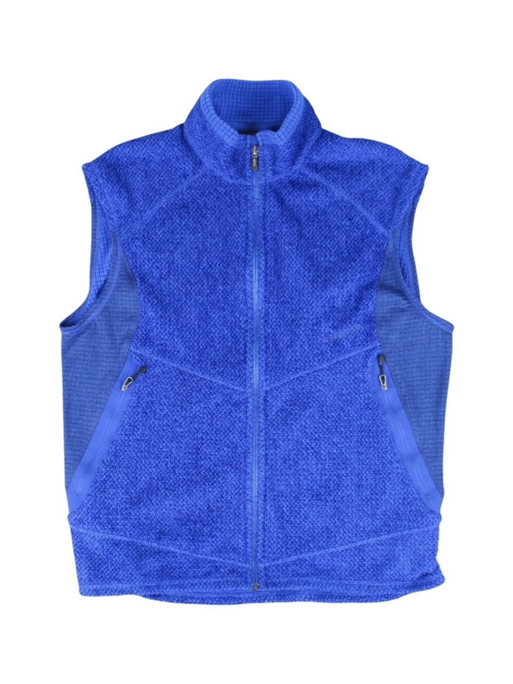 Patagonia R1‎ Fleece Vest Blue Full Zip Grid Fleece Men's Large